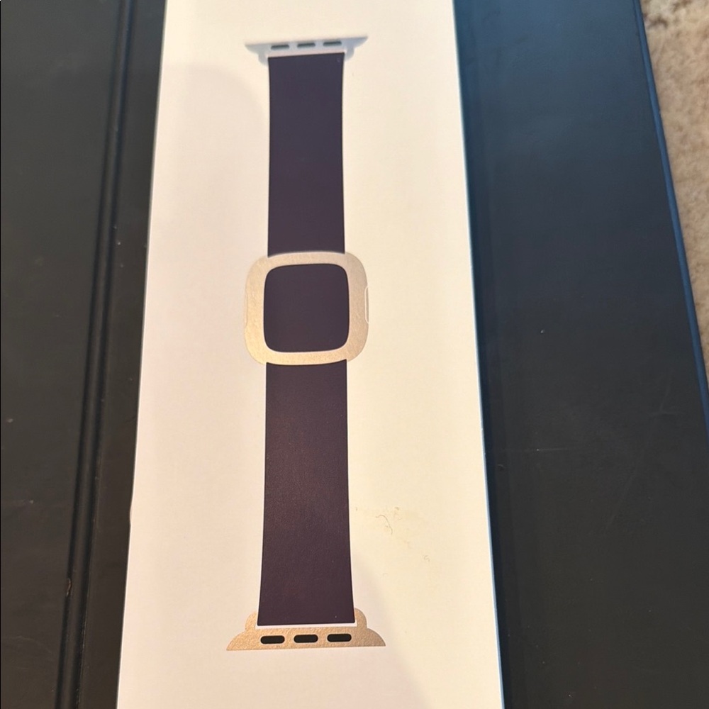 Elegant Dark Purple Smartwatch Band